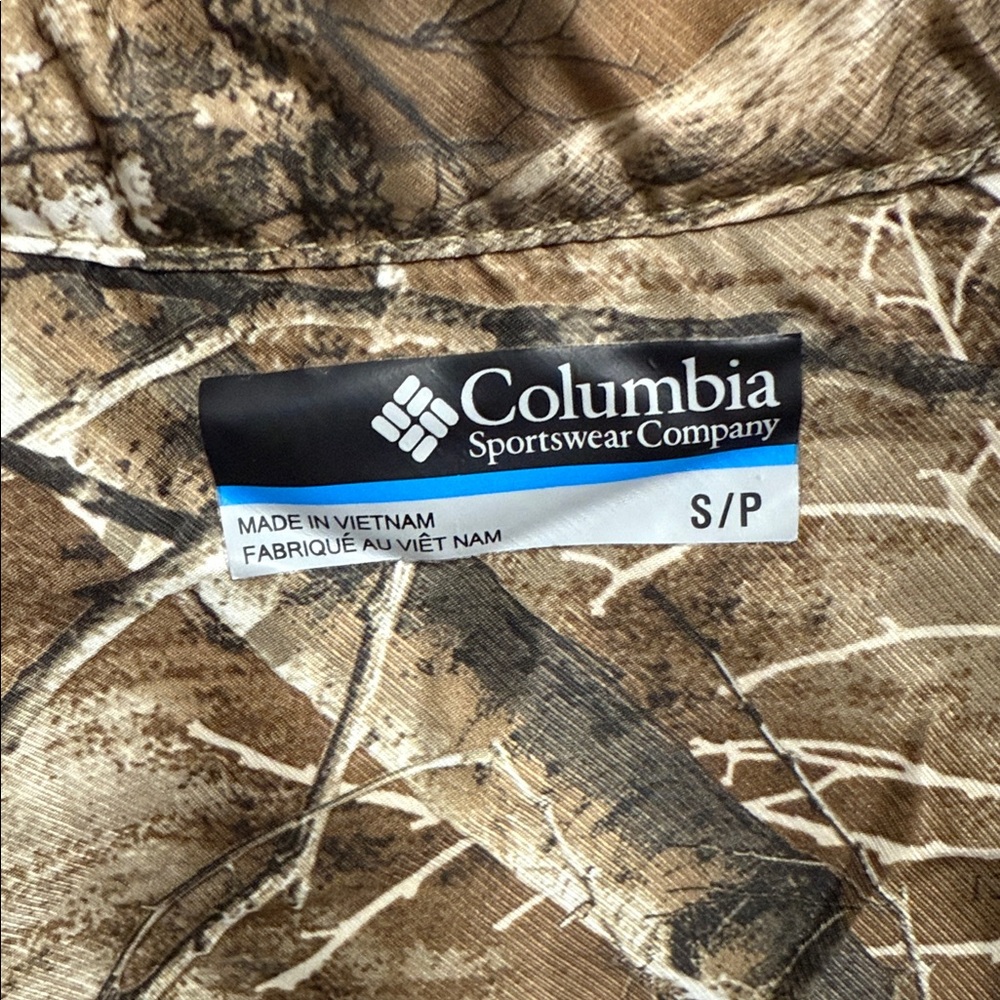 Columbia Woodland Camo Button Down Fleece - Picture 2 of 5